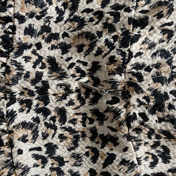 Rebecca Taylor Leopard Print Tedo Silk Dress Size - Picture 6 of 10